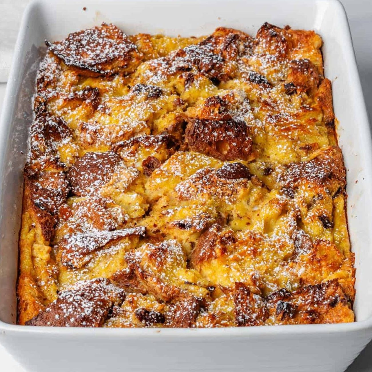 Easy Panettone Bread Pudding With Warm