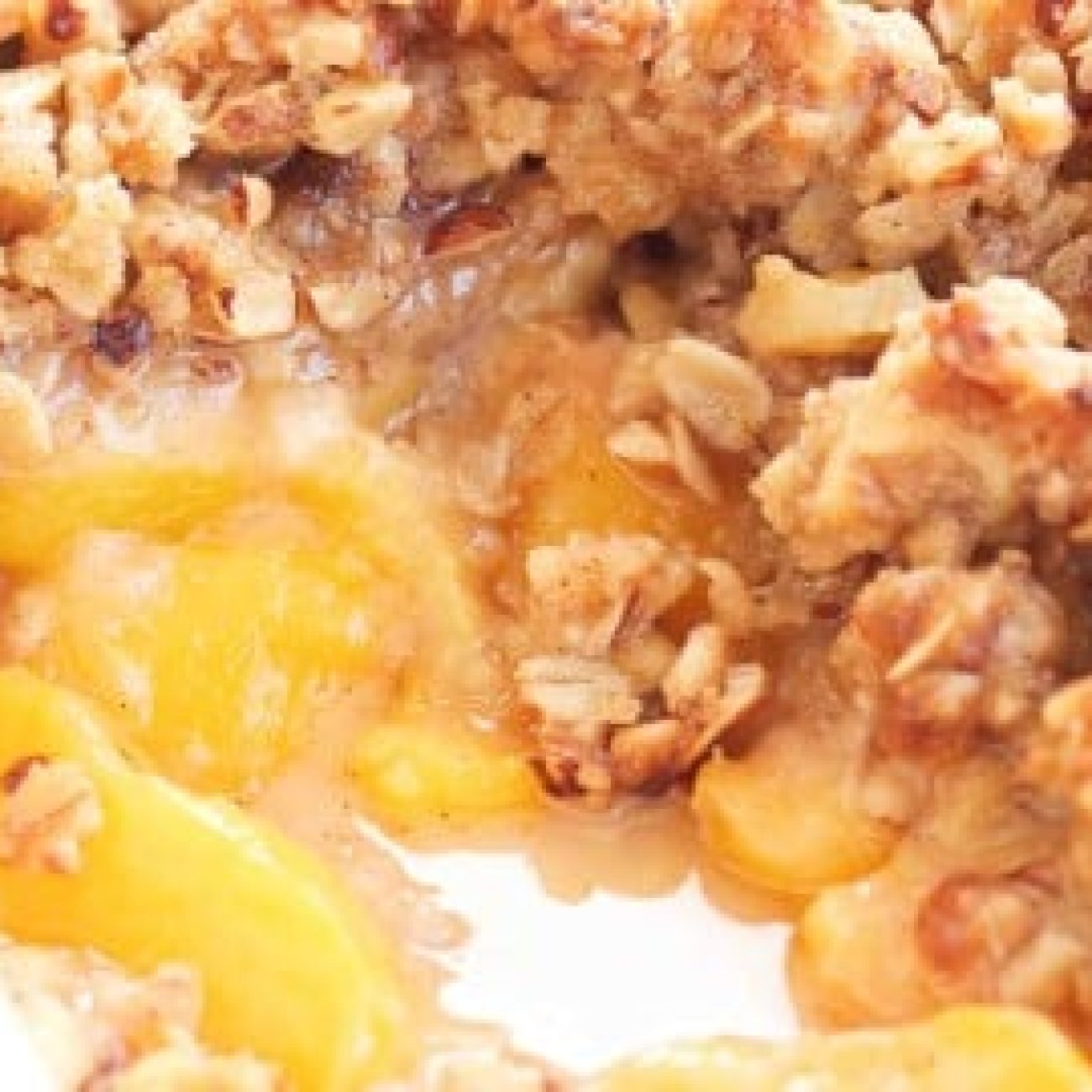 Easy Peach Crisp