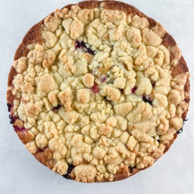 Easy Plum Streusel Cake Recipe