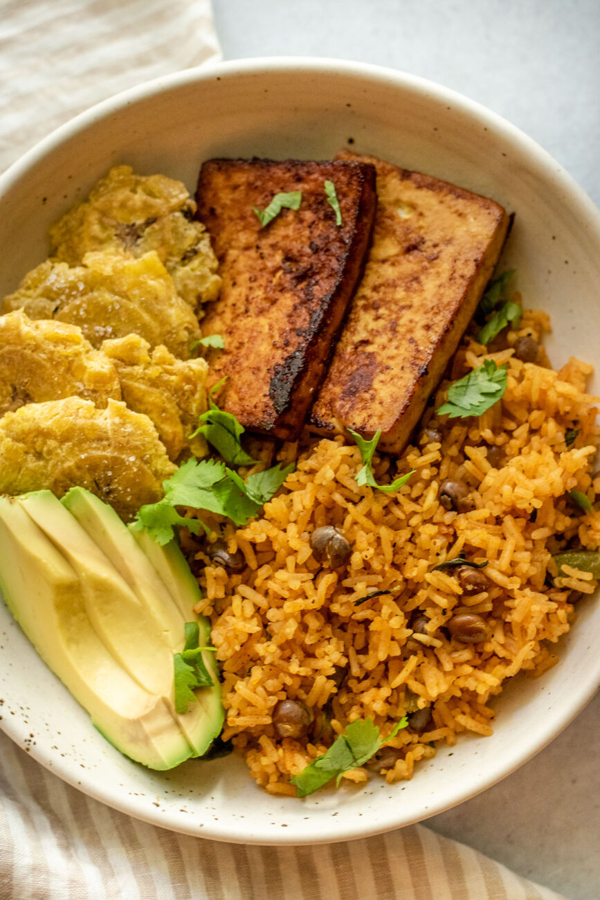 Easy Rice With Pigeon Peas/Arroz Con