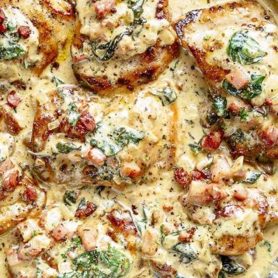 Easy Skillet Chicken With Creamy Mustard Sauce