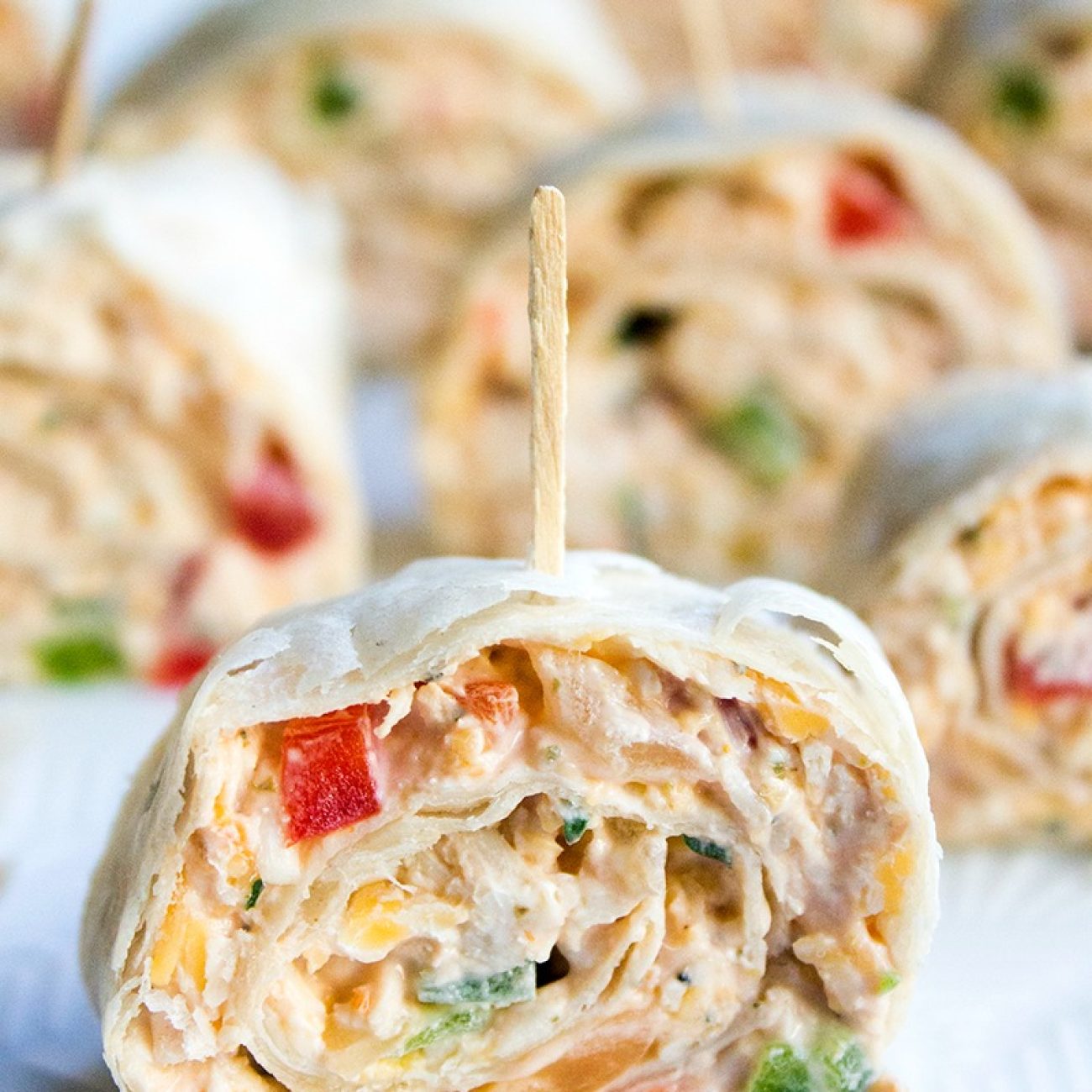 Easy Southwestern-Inspired Tortilla Pinwheels Recipe