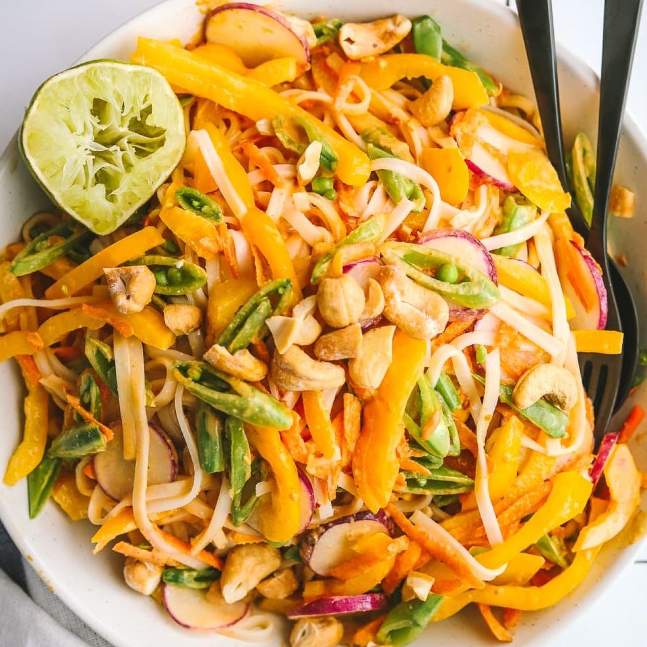 Easy Thai-Inspired Spicy Peanut Noodle Recipe