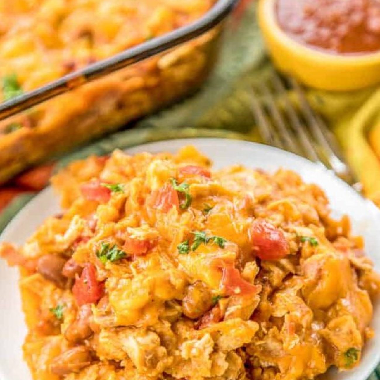 Easy Tortilla Casserole