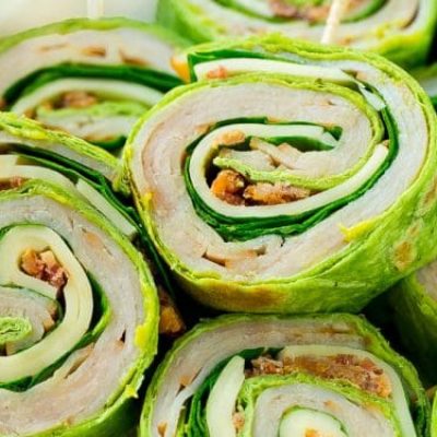 Easy Turkey Tortilla Roll Ups