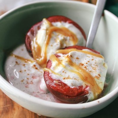 Easy Vanilla-Infused Poached Plums Recipe