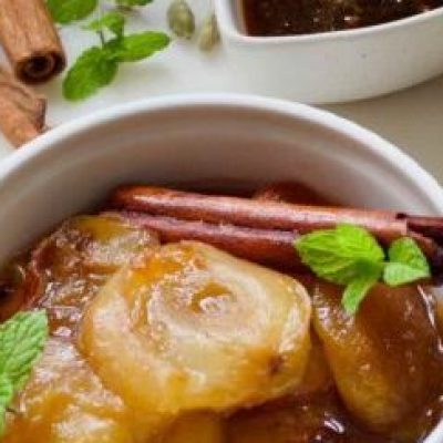 Easy Vanilla-Infused Poached Plums Recipe