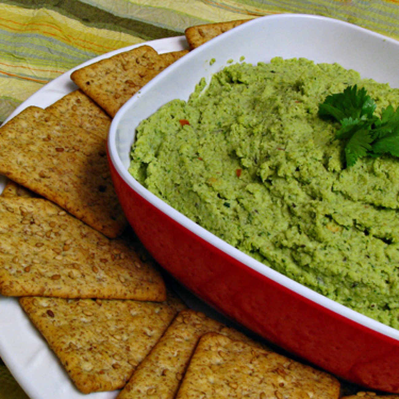 Edamame Dip Alton Brown