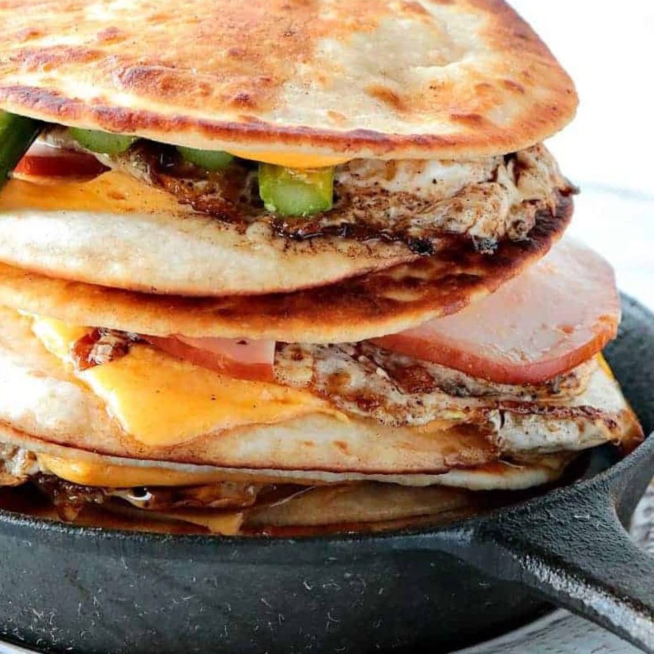 Egg And Bacon Quesadilla