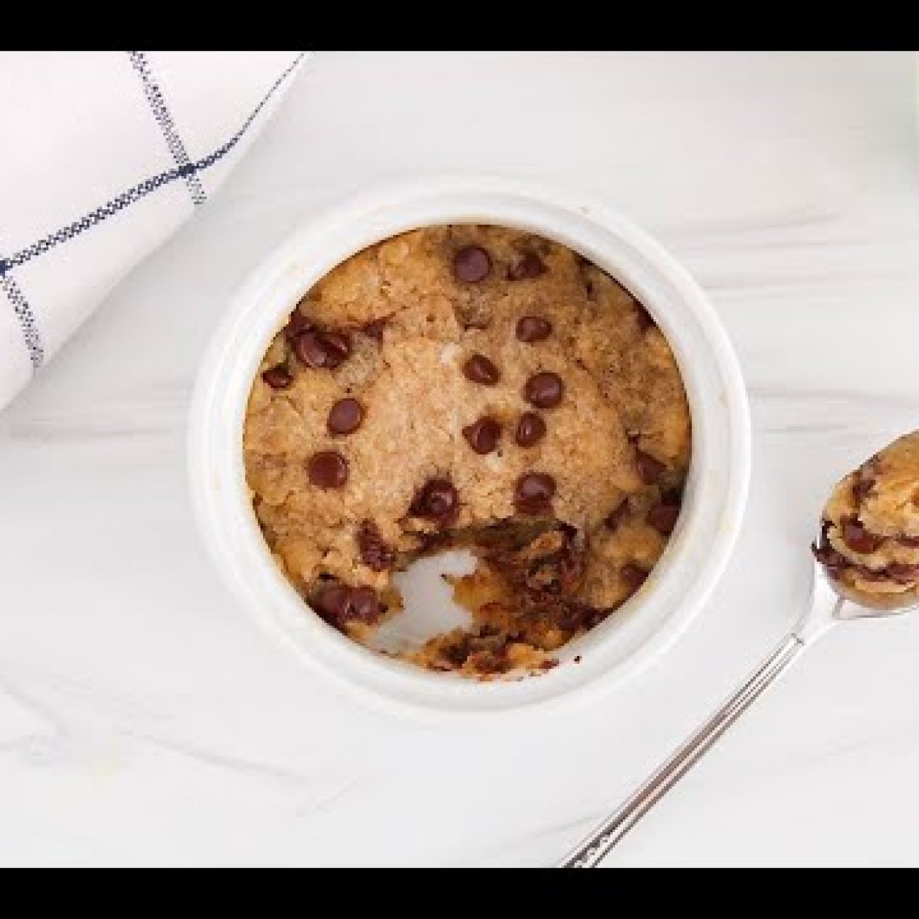 Eggless Chocolate Cookie In A Mug