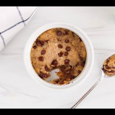 Eggless Chocolate Cookie In A Mug