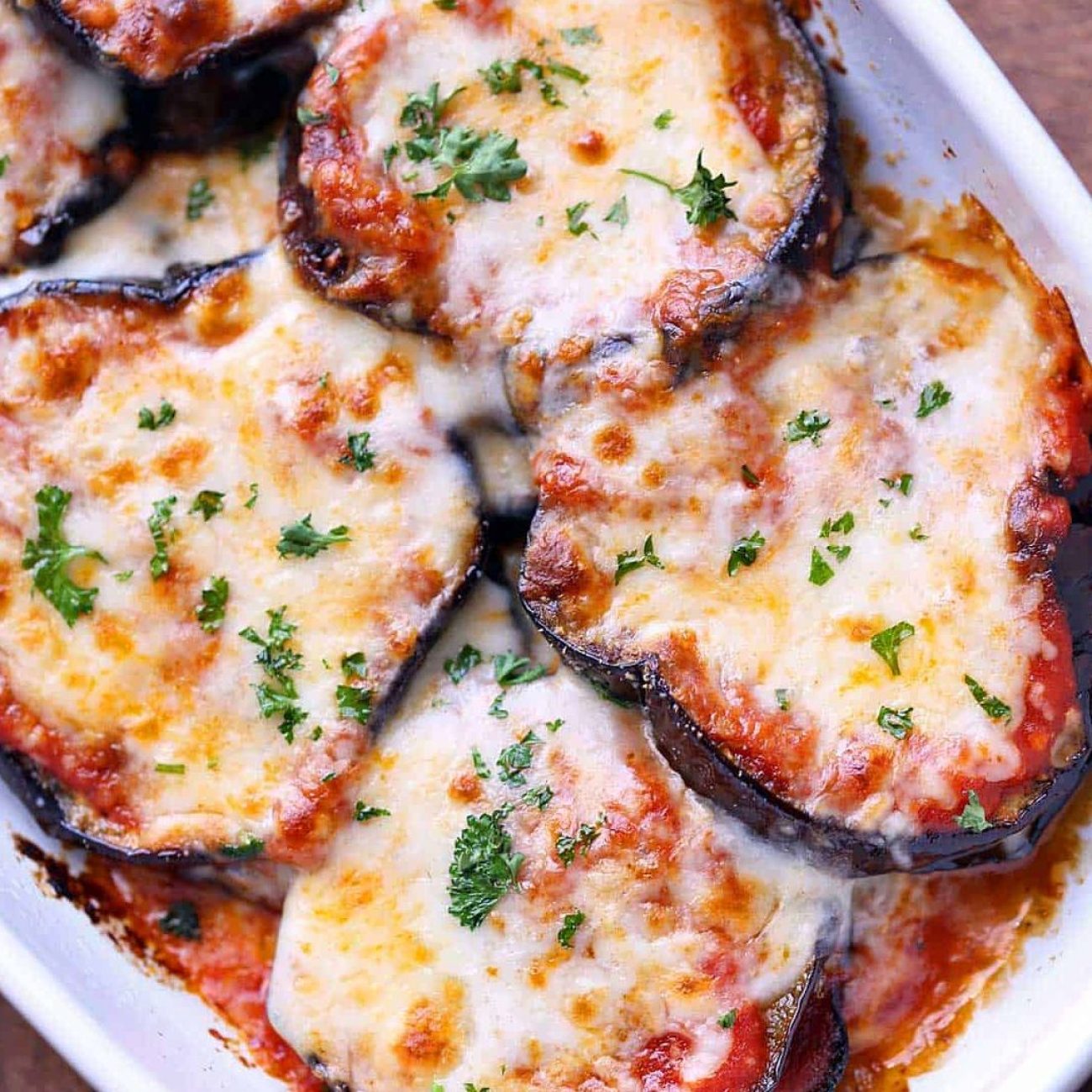 Eggplant Aubergine And Mozzarella