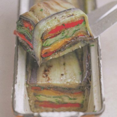 Eggplant Aubergine Chicken Terrine