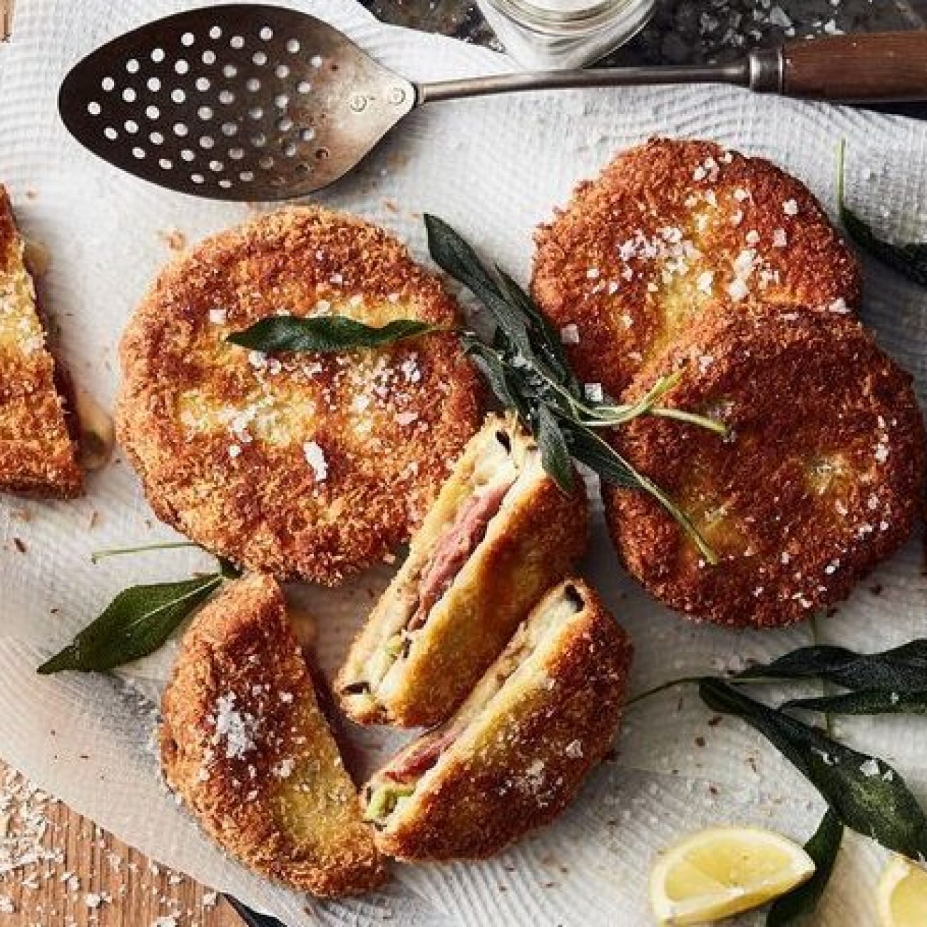 Eggplant Aubergine Fritters