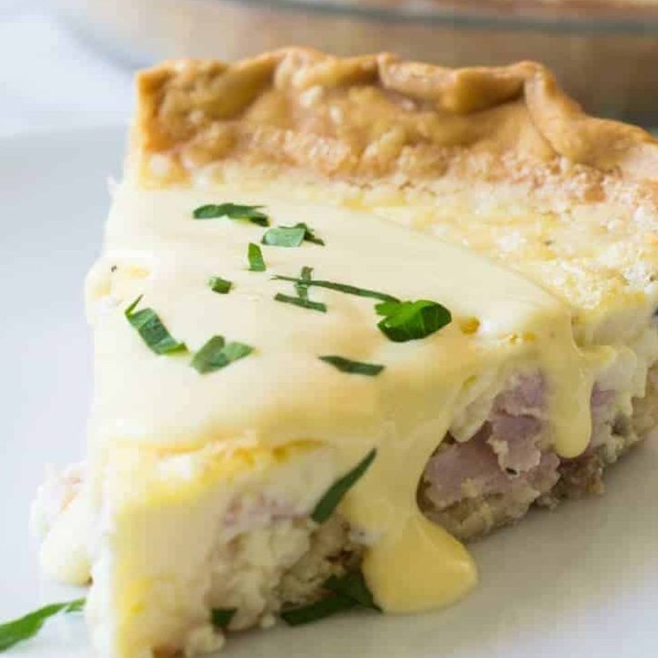 Eggs Benedict Quiche