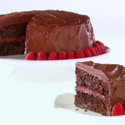 Elinas Raspberry Chocolate Cake