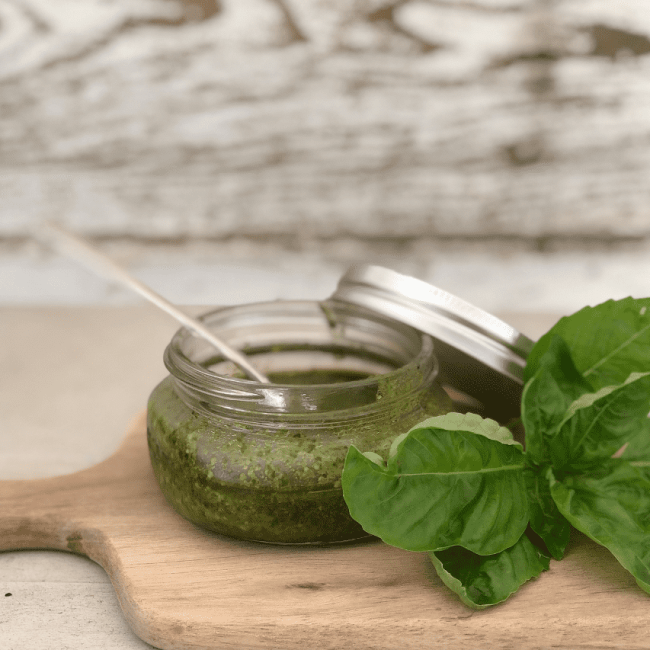 End Of Harvest Basil Pesto