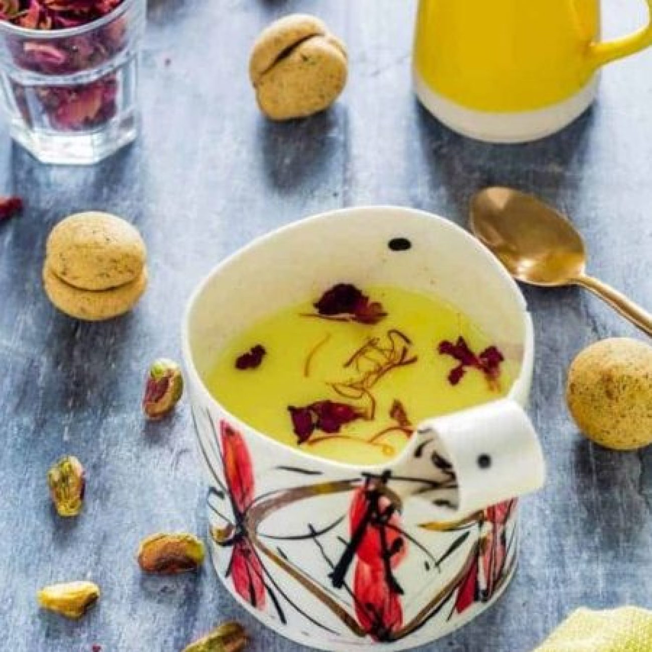 Energizing Saffron and Cardamom Milk Recipe