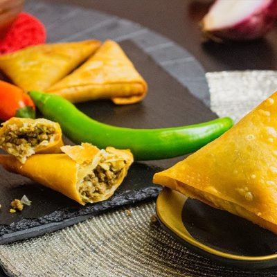 Ethiopian Style Samosas With Marmalade