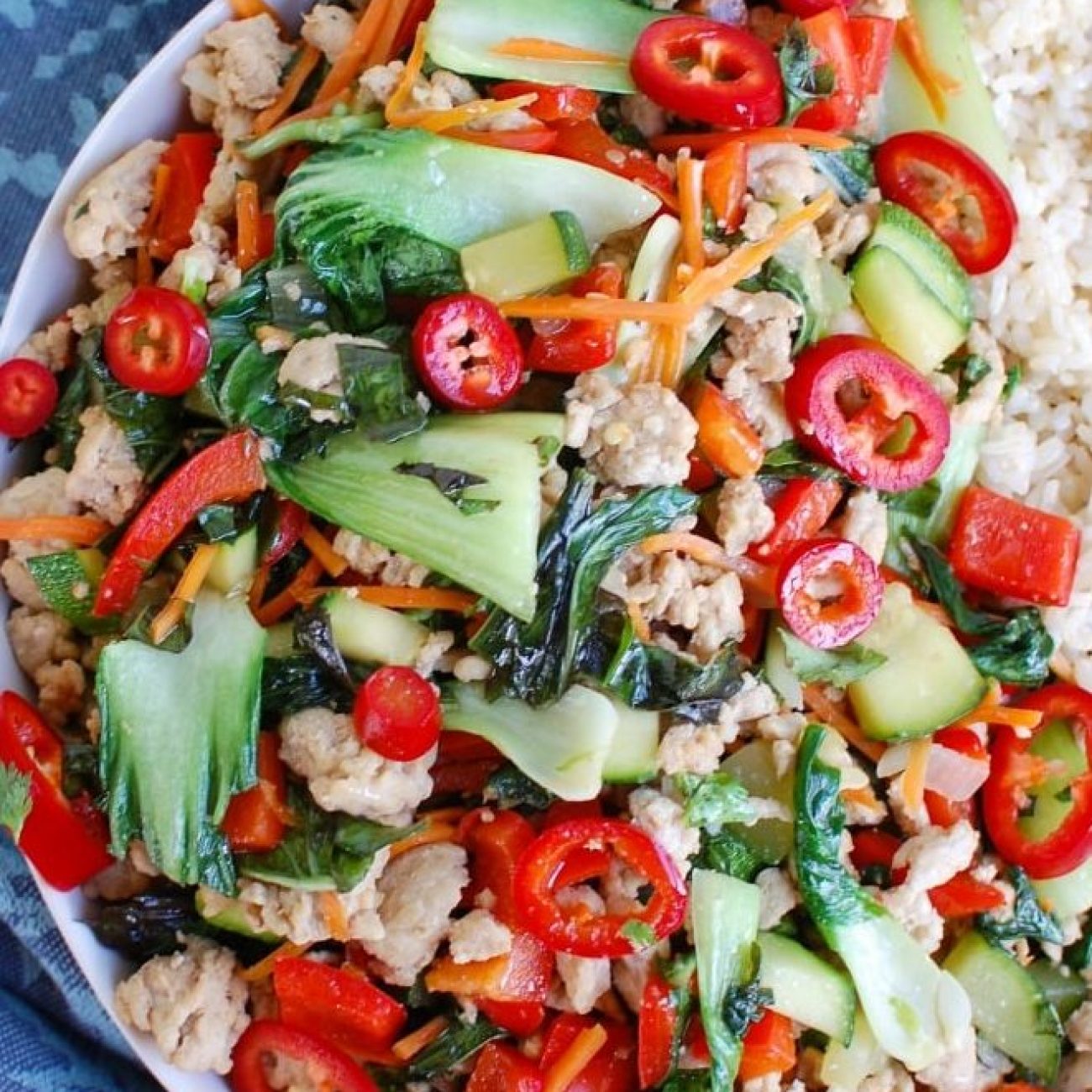 Exotic Tropical Chicken Stir-Fry Delight