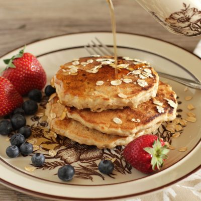 Family Favorite Oatmeal Pancakes