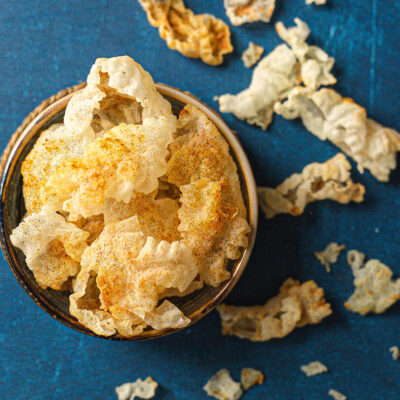 Fat Free Vegetarian Pork Rinds