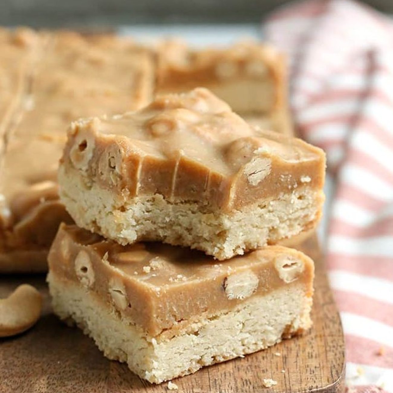 Fathers Day Special Cashew Caramel Burfi