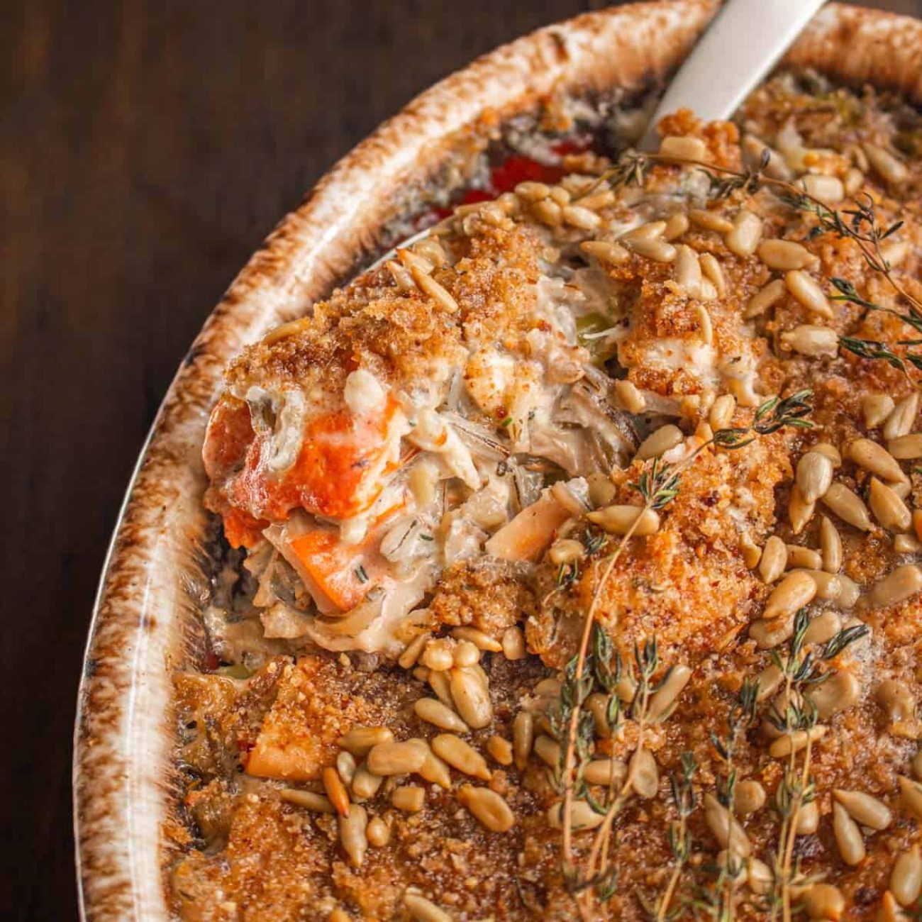 Favorite Chicken And Wild Rice Casserole