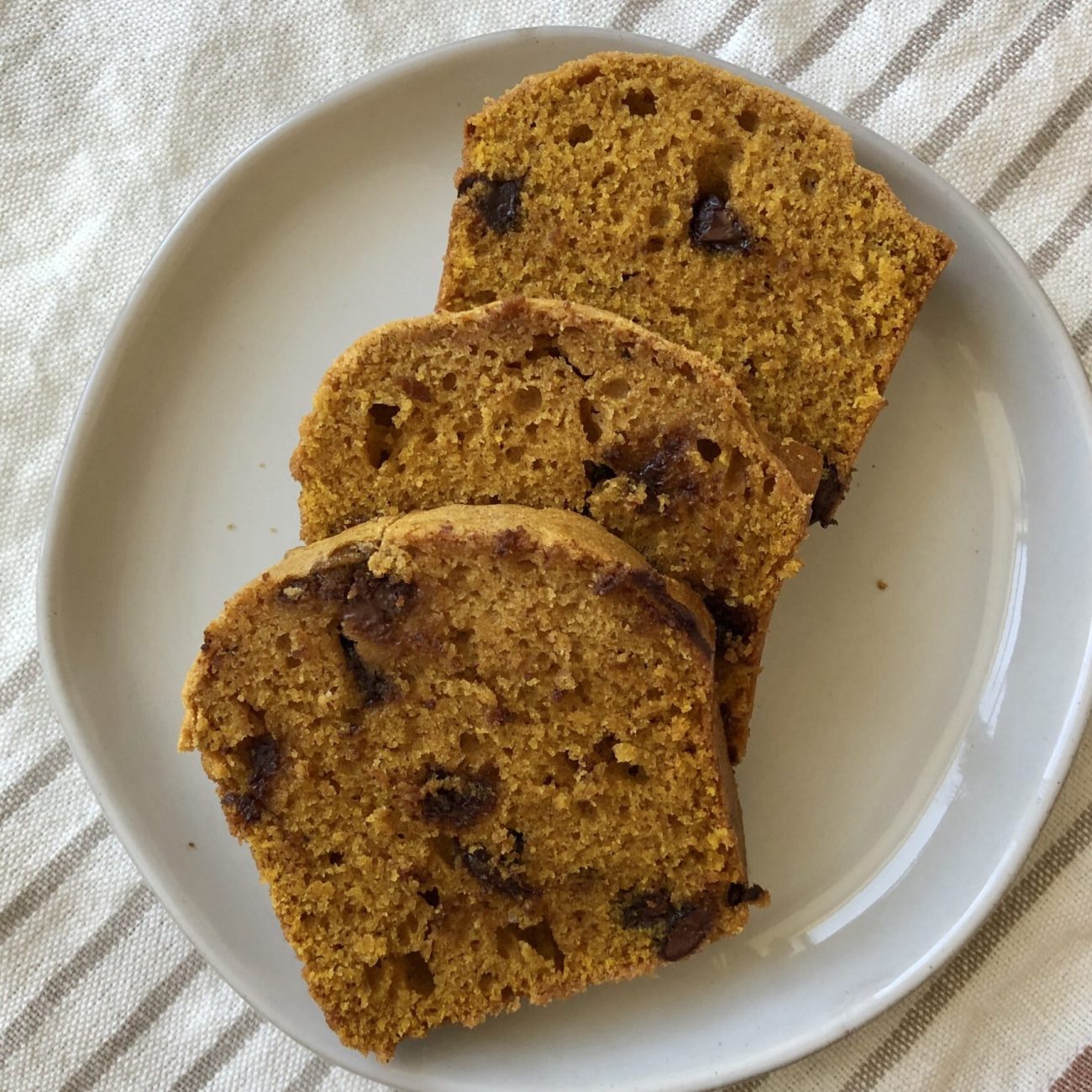 Favorite Chocolate Chip Pumpkin Bread