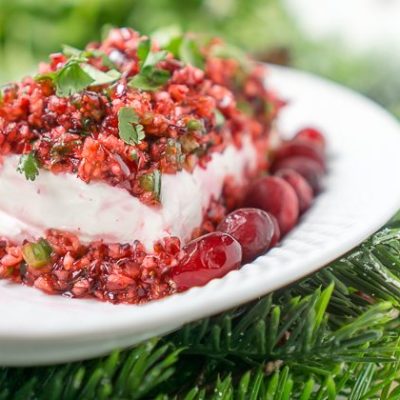 Festive Cranberry Cheese Spread