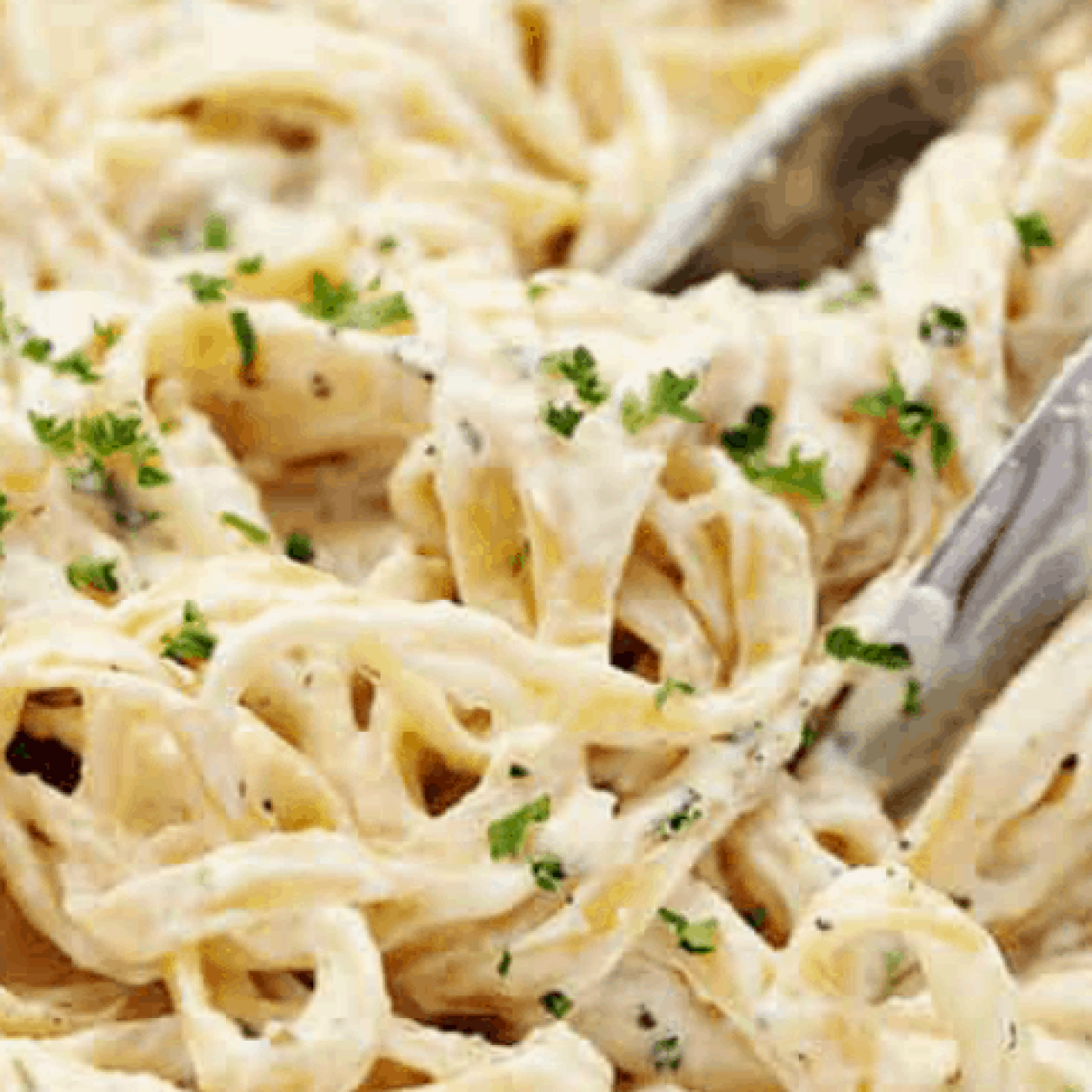 Fettucine With Alfredo Sauce