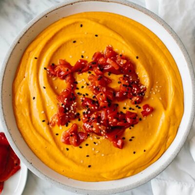 Fiery Jalapeno And Red Pepper Hummus Recipe