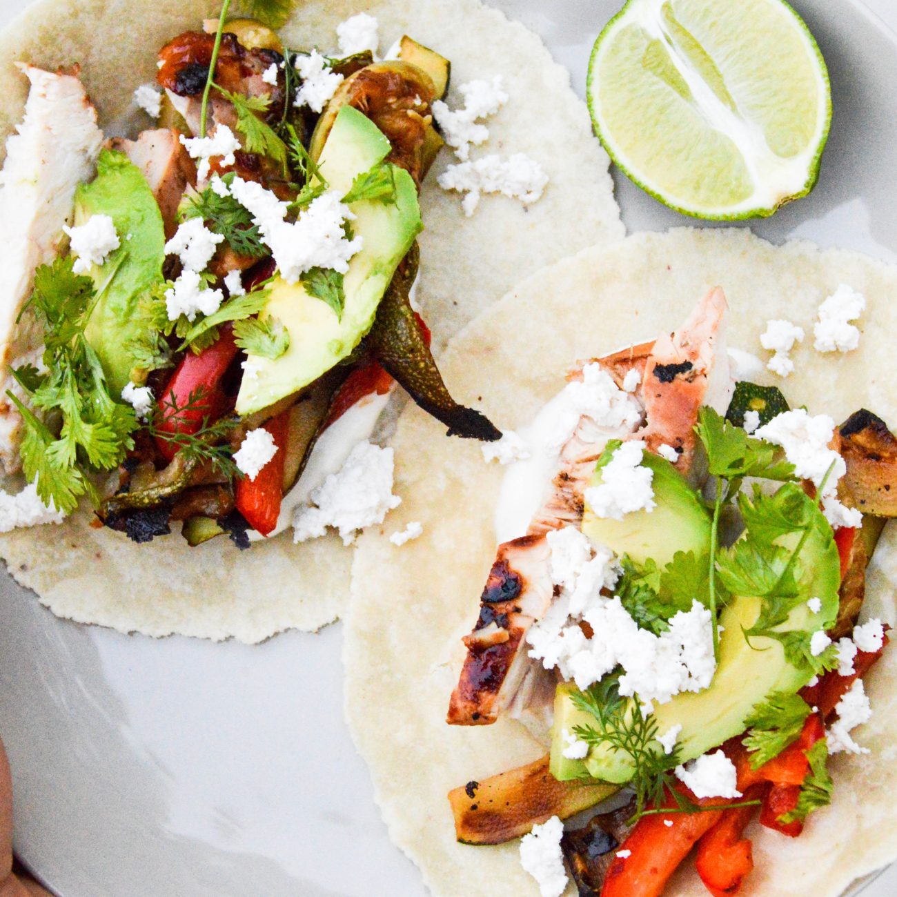 Fiesta Chicken With Jalapeno Cilantro Creme