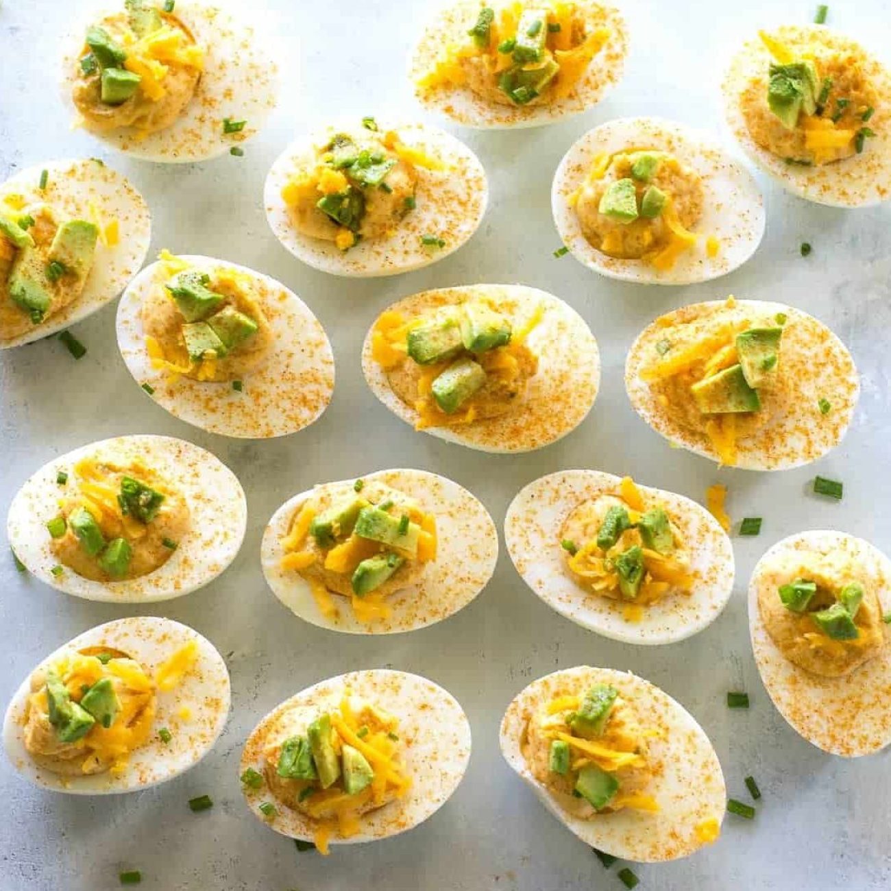 Fiesta Deviled Eggs