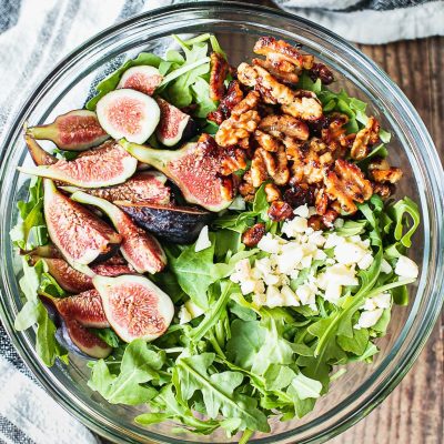 Fig, Prosciutto And Arugula Salad