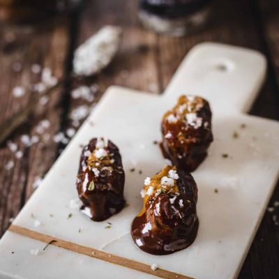 Figs Stuffed With Cinnamoned Eggs