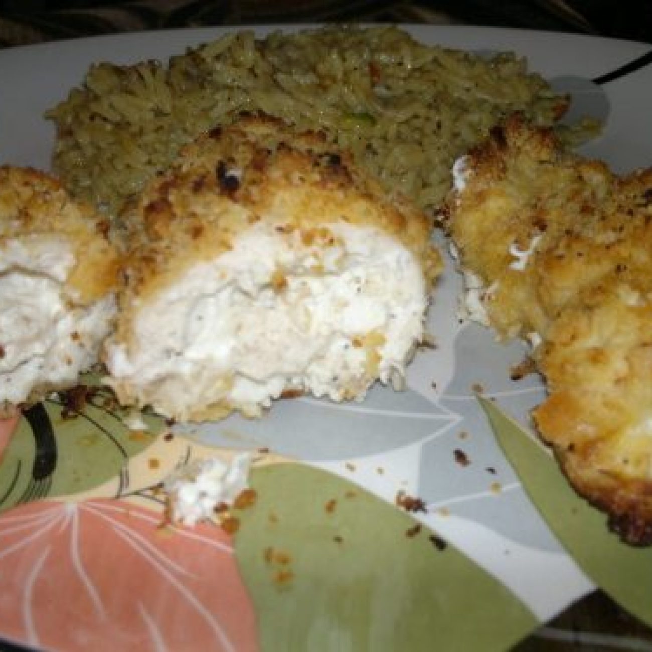 Filled Chicken Breast With Creamed Cheese