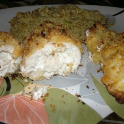 Filled Chicken Breast With Creamed Cheese