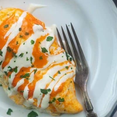 Filling Buffalo Chicken Casserole