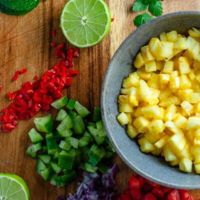 Fish Fillets With Pineapple- Jalapeo Salsa