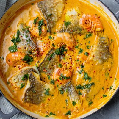 Fish With Cumin- Pepper Curry