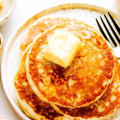 Fluffy Kefir Pancakes