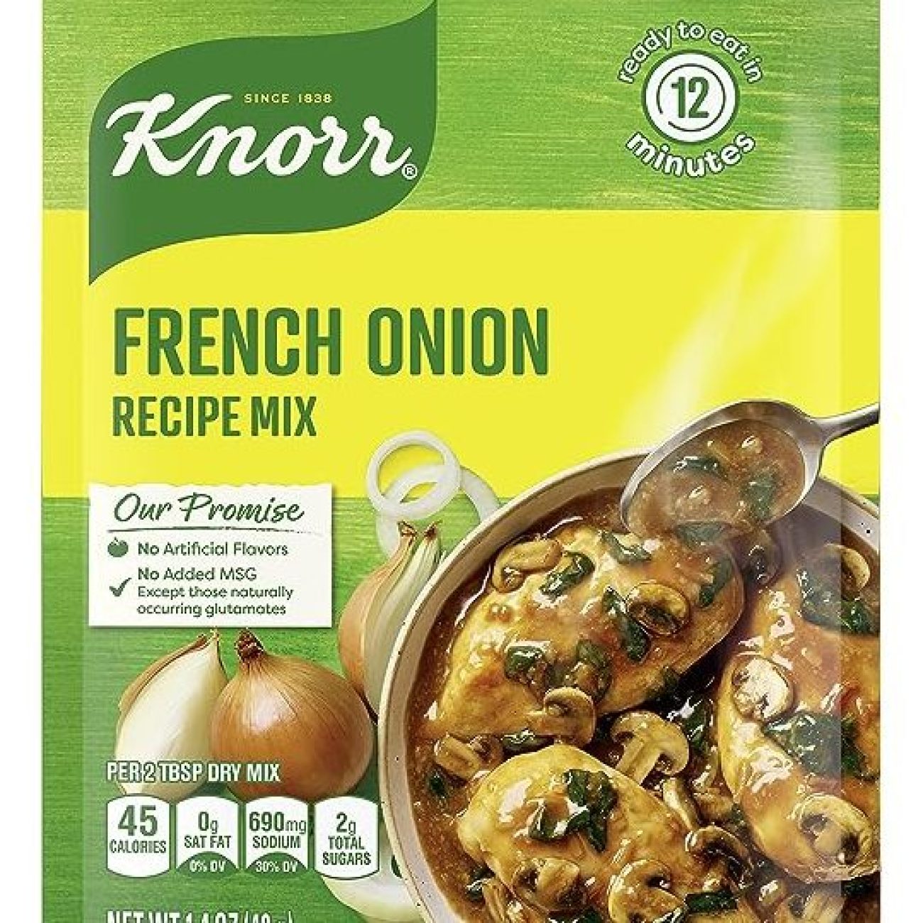 Forget the recipe on the Knorr’s Leek Soup box. This is just as good and contains a fraction of the sodium.