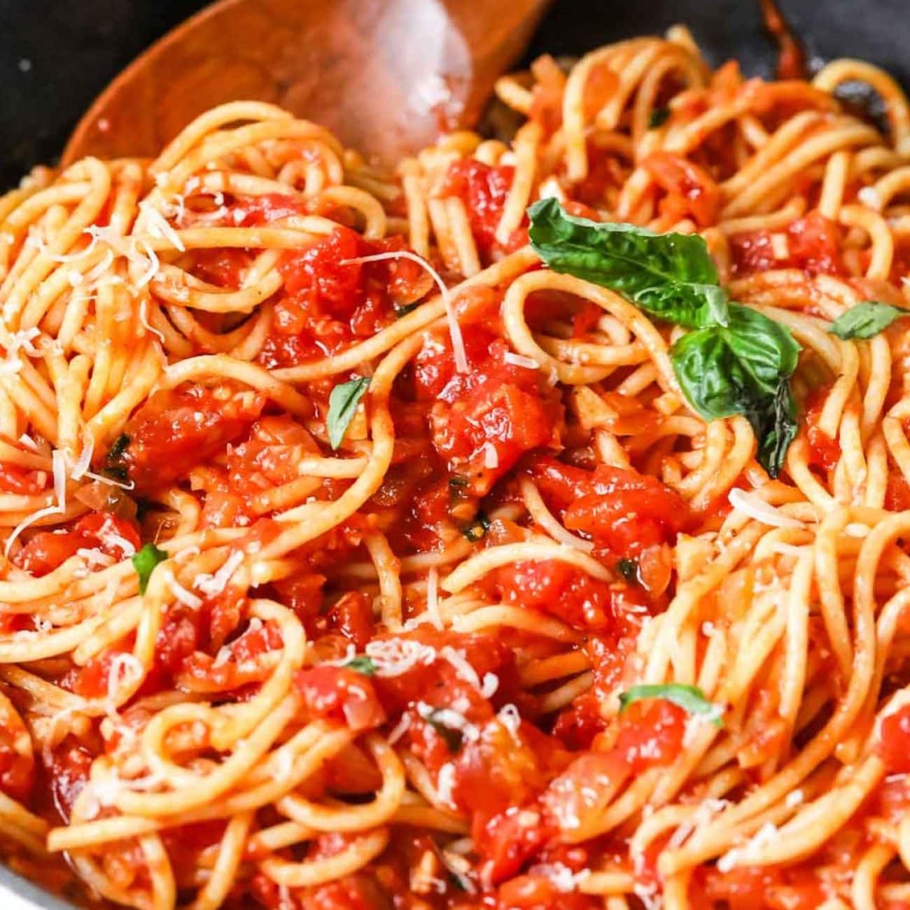 Fragrant Tomato Onion Sauce. Cook time includes 30 minute resting