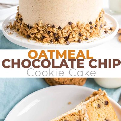 Frans Oatmeal Chocolate Cookie Cake