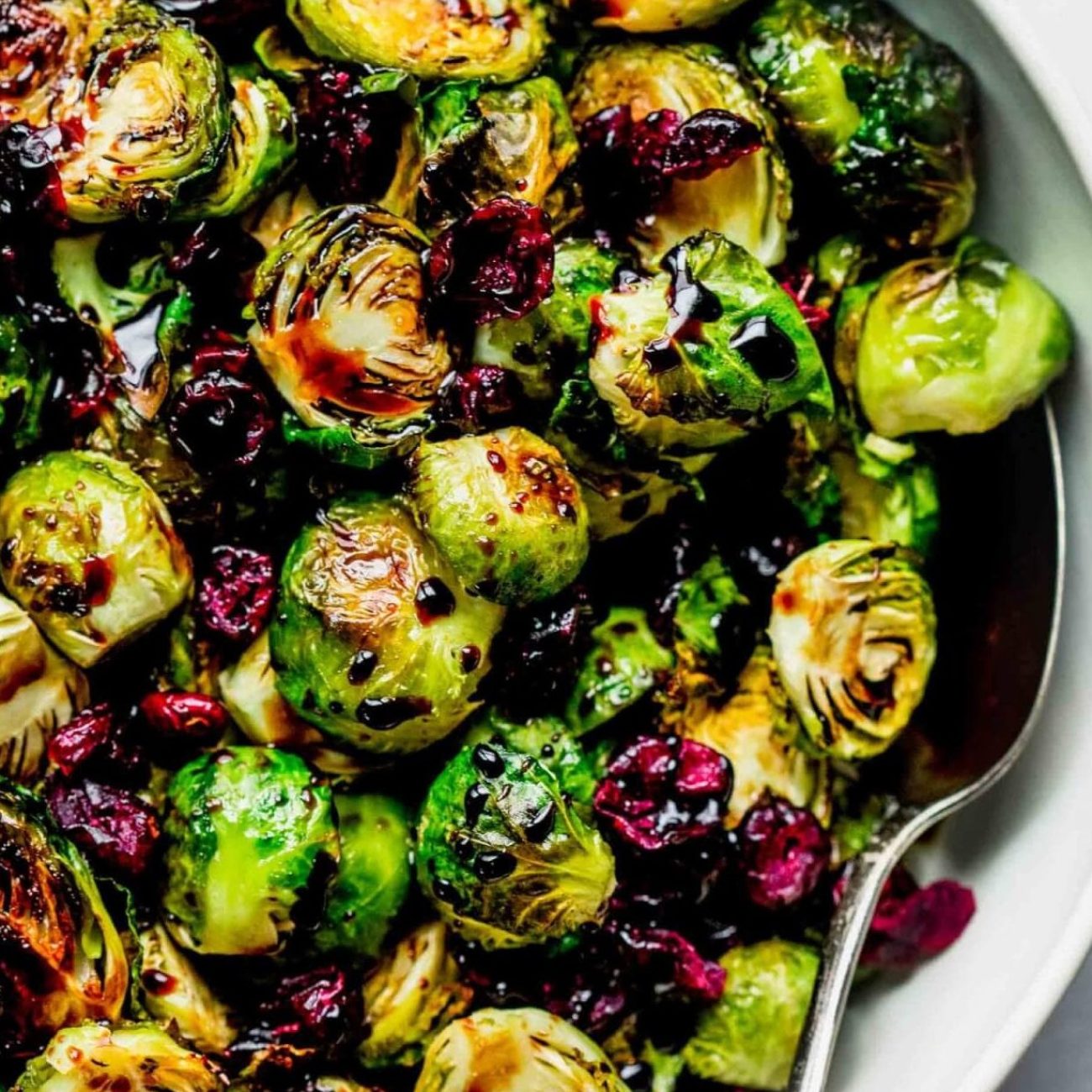 French Onion Brussels Sprouts