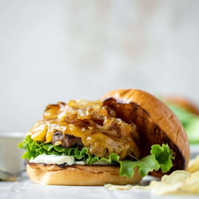 French Onion Burgers