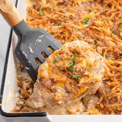 French Onion Pork Chop Casserole