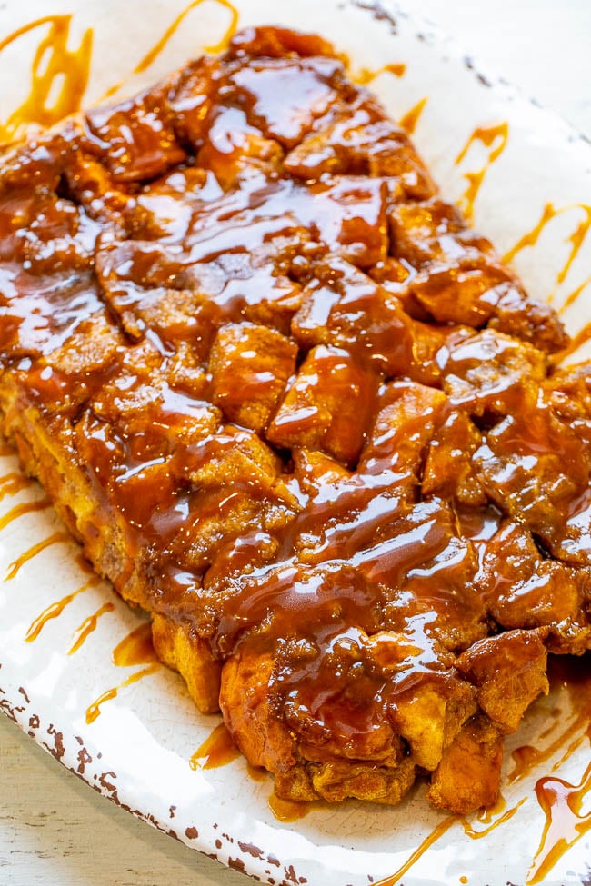 French Toast Casserole With Caramel-Pecan