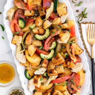 Fresh And Juicy Heirloom Tomato Salad Recipe